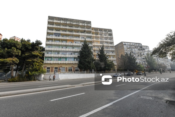 Əhmədli qəsəbəsində baş verən torpaq sürüşməsi