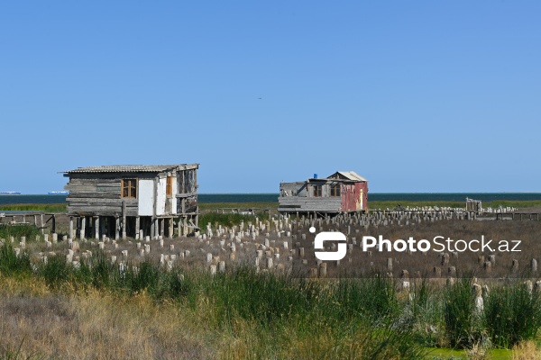 Ələt qəsəbəsində XIX əsrin 40-50-ci illərinə aid balıqçı evləri