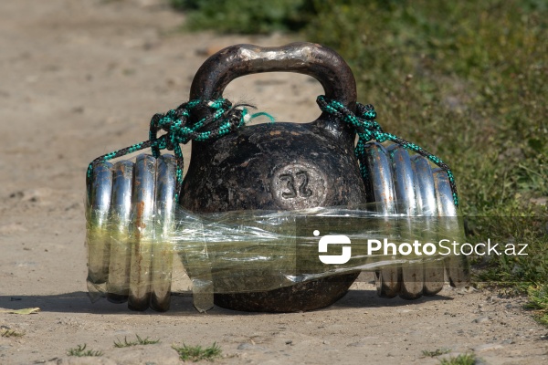 64 yaşlı xalq pəhləvanı Əliyar Musayev