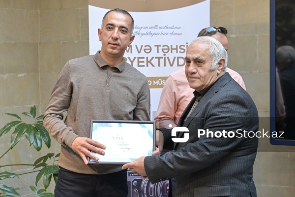 “Elm və təhsil obyektivdə" foto-video müsabiqəsinin mükafatlandırma mərasimi