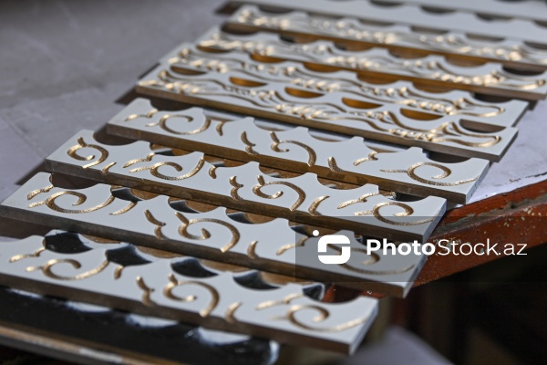 Ağac materiallarından müxtəlif əl işlərinin hazırlandığı emalatxana