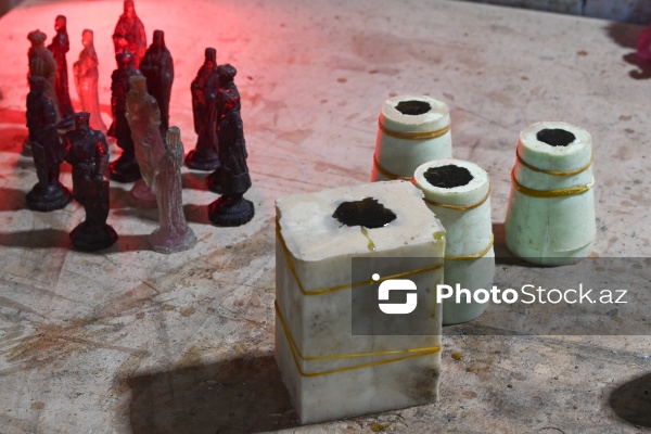 Ağac materiallarından müxtəlif əl işlərinin hazırlandığı emalatxana