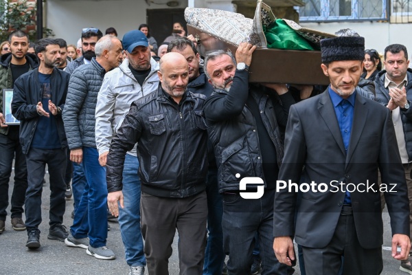 Əməkdar artist Vahid Əliyev ilə vida mərasimi