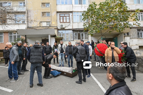 Əməkdar artist Vahid Əliyev ilə vida mərasimi