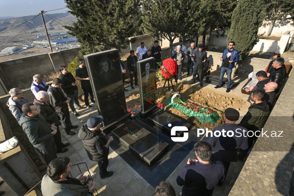 Əməkdar artist Vahid Əliyevin dəfn mərasimi