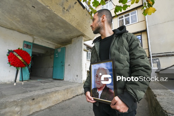 Əməkdar artist Vahid Əliyev ilə vida mərasimi