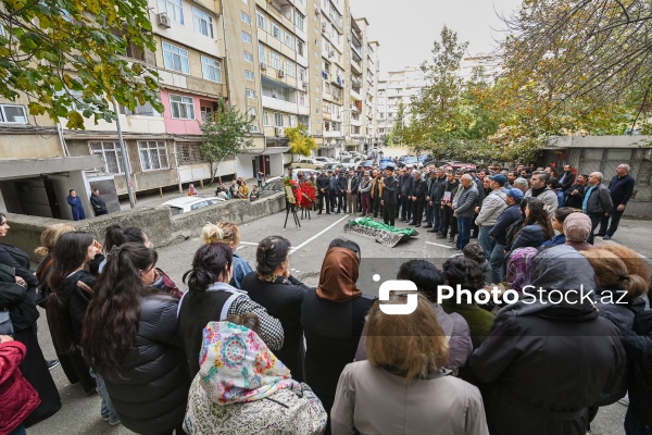 Əməkdar artist Vahid Əliyev ilə vida mərasimi