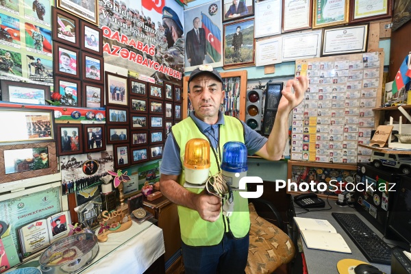 Əmircan qəsəbəsində “Canlı işıqfor” kimi tanınan Xalid Musayev