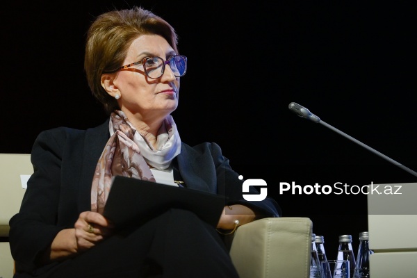 Arzu Cavadova - “Upstream – yeni perspektivlər” adlı paneldə
