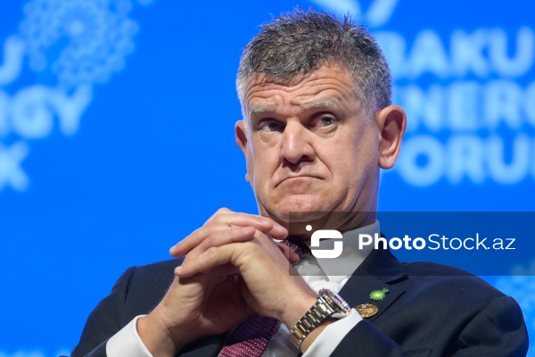 Cio Kristofoli - "Enerji transformasiyası və gələcək strategiyaları mövzusunda liderlərin mövqeyi" adlı paneldə