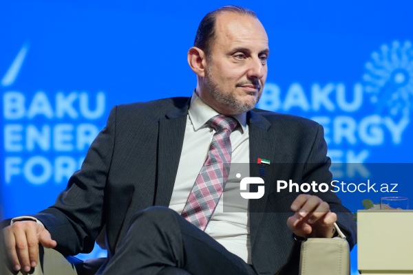 Bassem Tadros - "Enerji transformasiyası və gələcək strategiyaları mövzusunda liderlərin mövqeyi" adlı paneldə