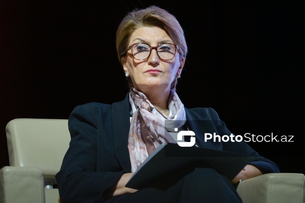 Arzu Cavadova - “Upstream – yeni perspektivlər” adlı paneldə