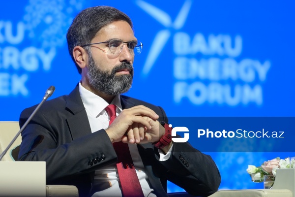 Rövşən Nəcəf - "Enerji transformasiyası və gələcək strategiyaları mövzusunda liderlərin mövqeyi" adlı paneldə