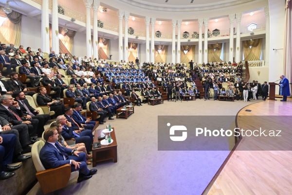 Ersin Tatara Fəxri Doktor Diplomunun təqdim edilməsi mərasimi