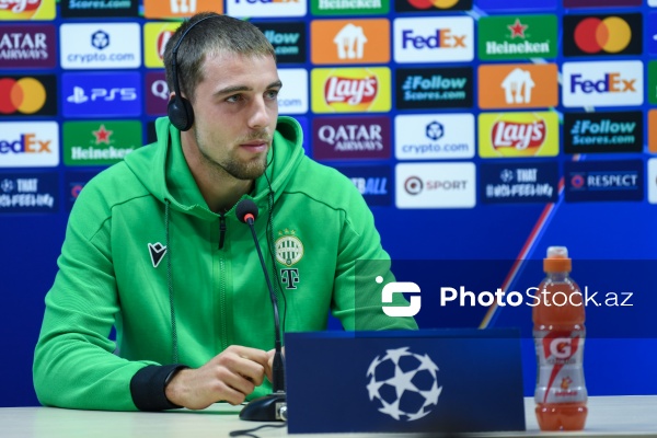 "Ferentsvaroş"un "Qarabağ" ilə baş tutacaq oyunöncəsi mətbuat konfransı