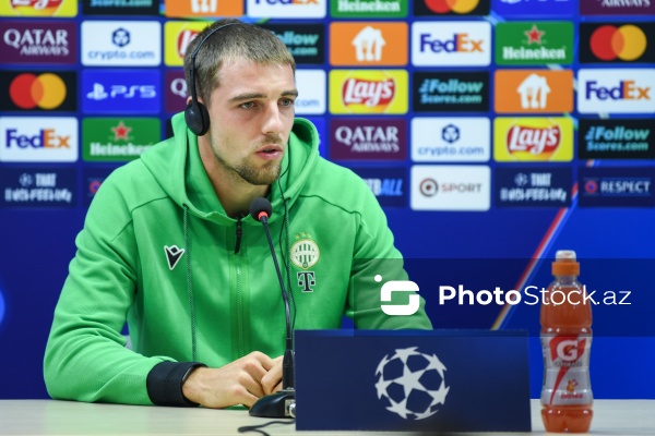 "Ferentsvaroş"un "Qarabağ" ilə baş tutacaq oyunöncəsi mətbuat konfransı