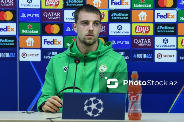 "Ferentsvaroş"un "Qarabağ" ilə baş tutacaq oyunöncəsi mətbuat konfransı