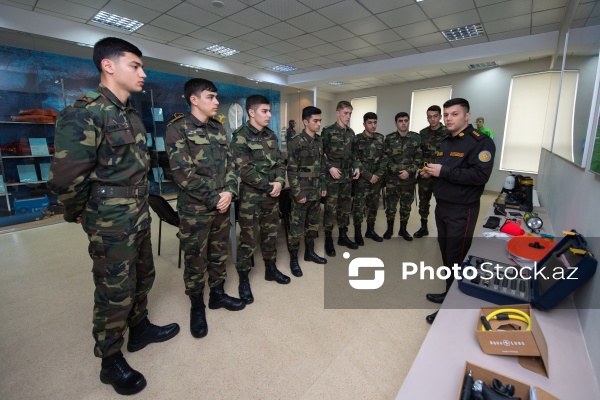 Fövqəladə Hallar Nazirliyinin Akademiyasında təlim və tədris prosesi