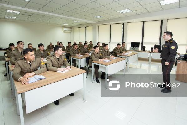 Fövqəladə Hallar Nazirliyinin Akademiyasında təlim və tədris prosesi