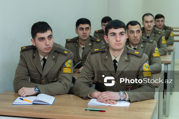 Fövqəladə Hallar Nazirliyinin Akademiyasında təlim və tədris prosesi