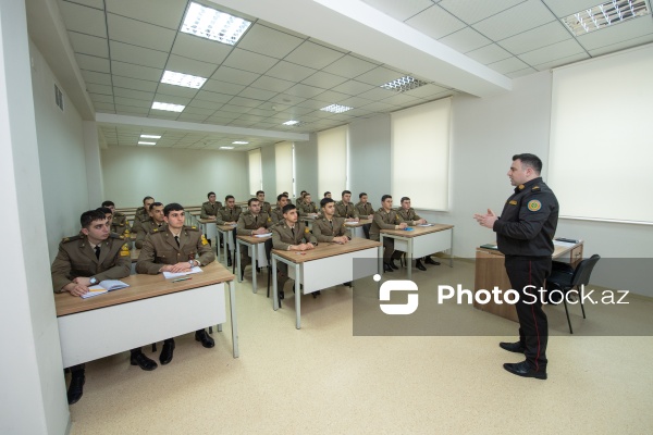 Fövqəladə Hallar Nazirliyinin Akademiyasında təlim və tədris prosesi