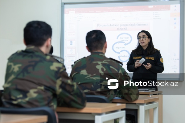 Fövqəladə Hallar Nazirliyinin Akademiyasında təlim və tədris prosesi