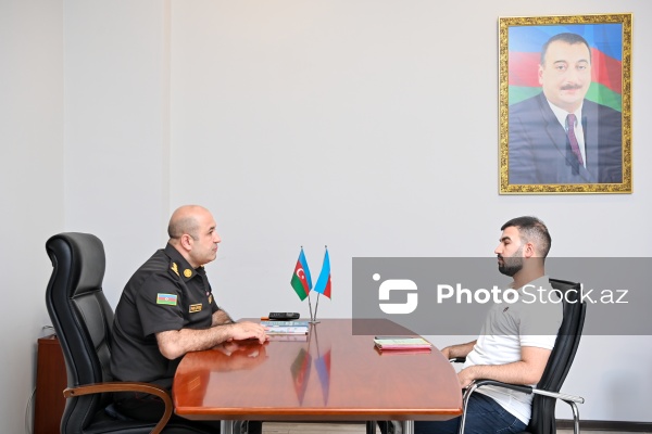 FHN-in Dövlət Yanğından Mühafizə Xidmətinin rəis müavini Cəmil Xudiyev