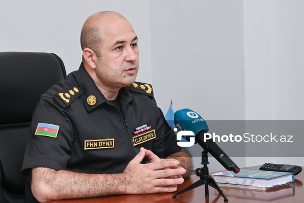 FHN-in Dövlət Yanğından Mühafizə Xidmətinin rəis müavini Cəmil Xudiyev