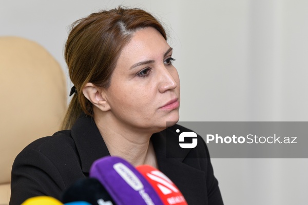 Gülçin Mehdiyeva - FHN-nin çimərlik mövsümünün başa çatması ilə bağlı təşkil etdiyi birifinqdə