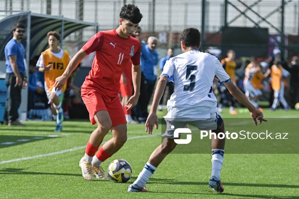 Murad Məmmədzadə - FIFA U-15: Azərbaycan-İsrail oyununda