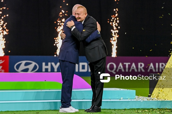 Prezident İlham Əliyev FIFA U-15 Dünya çempionatı və festivalının mükafatlandırma mərasimində