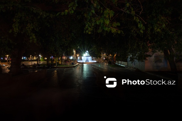 Paytaxt Bakının gözoxşayan fontanları