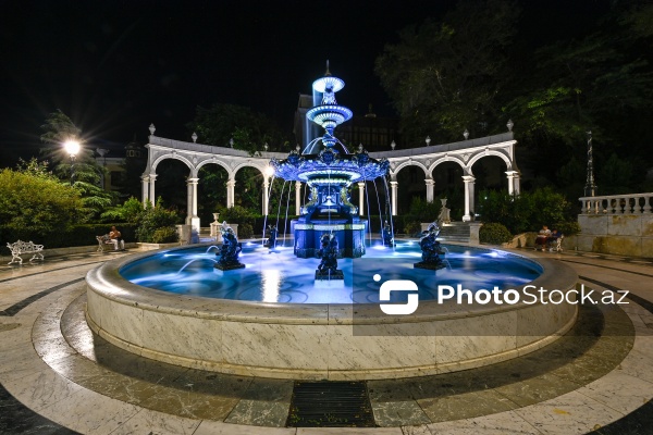Paytaxt Bakının gözoxşayan fontanları