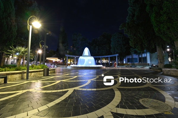 Paytaxt Bakının gözoxşayan fontanları