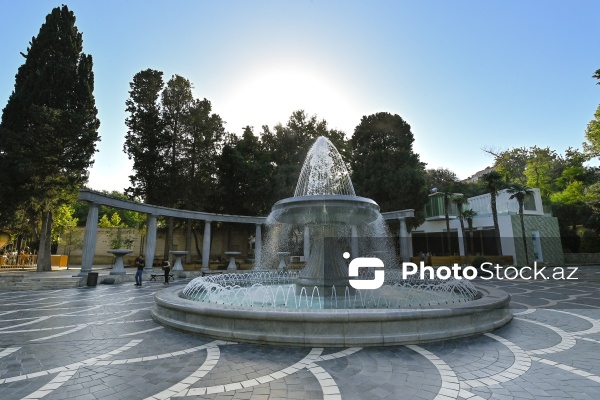 Paytaxt Bakının gözoxşayan fontanları