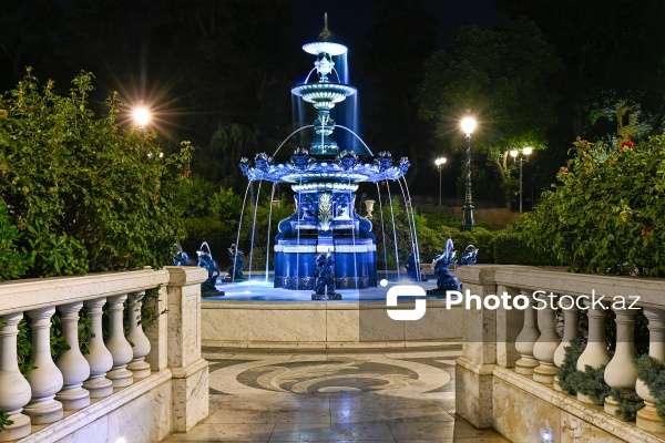 Paytaxt Bakının gözoxşayan fontanları
