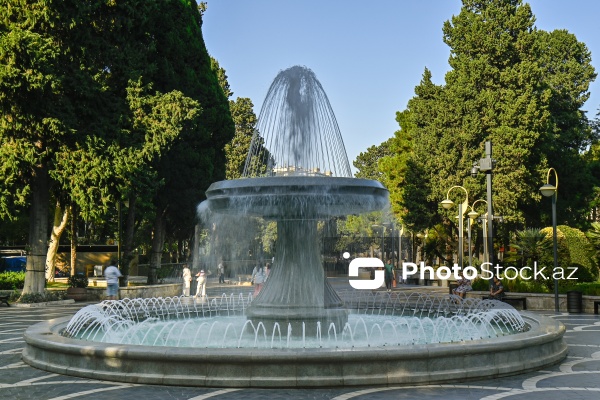 Paytaxt Bakının gözoxşayan fontanları