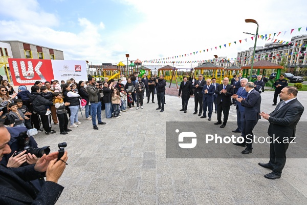 Füzuli şəhərində aparılmış bərpa işləri ilə bağlı keçirilən təqdimat