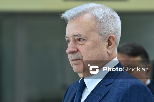 Vahid Ələkbərov - Füzuli şəhərində aparılmış bərpa işləri ilə bağlı keçirilən təqdimatda