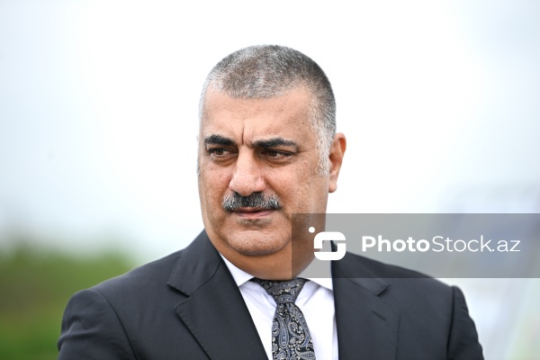 Füzuli şəhərində aparılmış bərpa işləri ilə bağlı keçirilən təqdimat