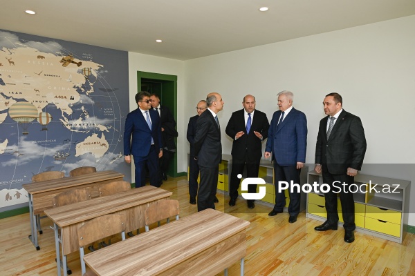 Füzuli şəhərində aparılmış bərpa işləri ilə bağlı keçirilən təqdimat