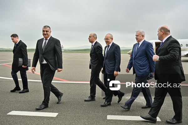 Füzuli şəhərində aparılmış bərpa işləri ilə bağlı keçirilən təqdimat