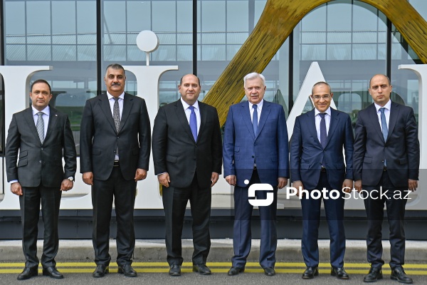 Füzuli şəhərində aparılmış bərpa işləri ilə bağlı keçirilən təqdimat