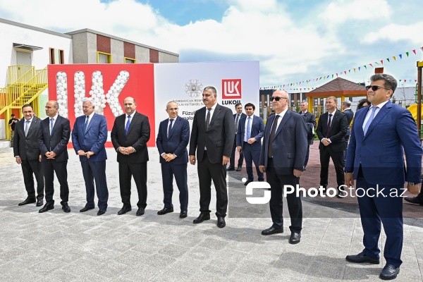 Füzuli şəhərində aparılmış bərpa işləri ilə bağlı keçirilən təqdimat