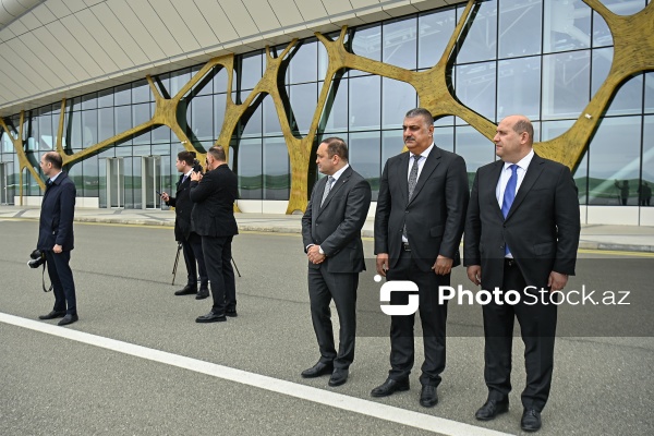 Füzuli şəhərində aparılmış bərpa işləri ilə bağlı keçirilən təqdimat