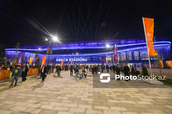 Gəncə stadionunda keçirilən III MDB Oyunlarının bağlanış mərasimi