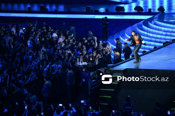 Gəncə stadionunda keçirilən III MDB Oyunlarının bağlanış mərasimi