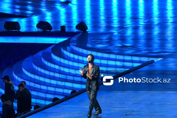 Eldar Qasımov - III MDB Oyunlarının bağlanış mərasimində