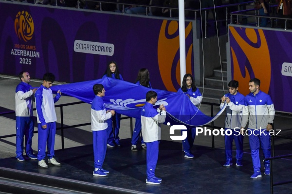 Gəncə stadionunda keçirilən III MDB Oyunlarının bağlanış mərasimi