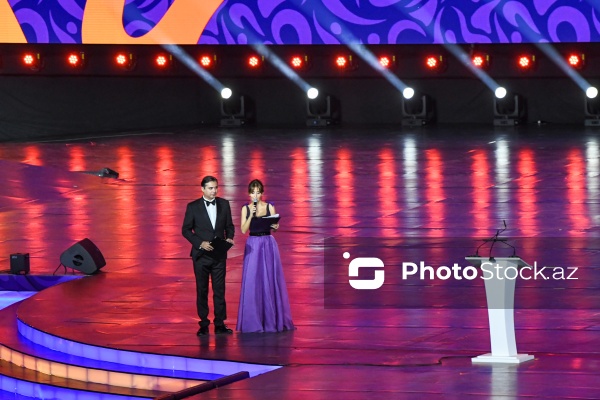 Gəncə stadionunda keçirilən III MDB Oyunlarının bağlanış mərasimi